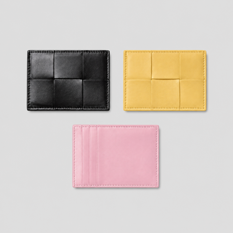 Woven Leather Card Holder - Shopdayla Wholesale - #7586
