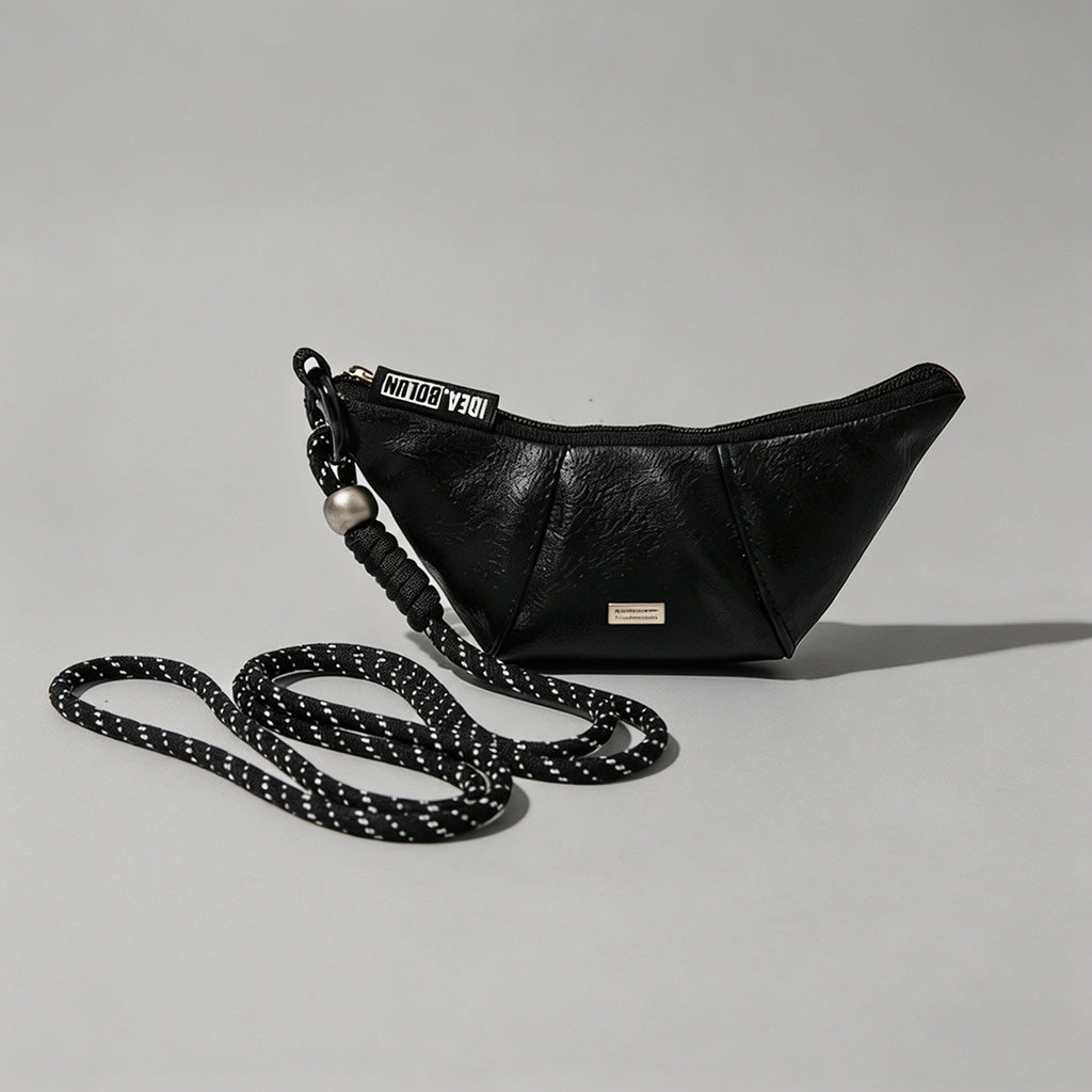 Crescent Shaped Mini Crossbody - Shopdayla Wholesale - #9778