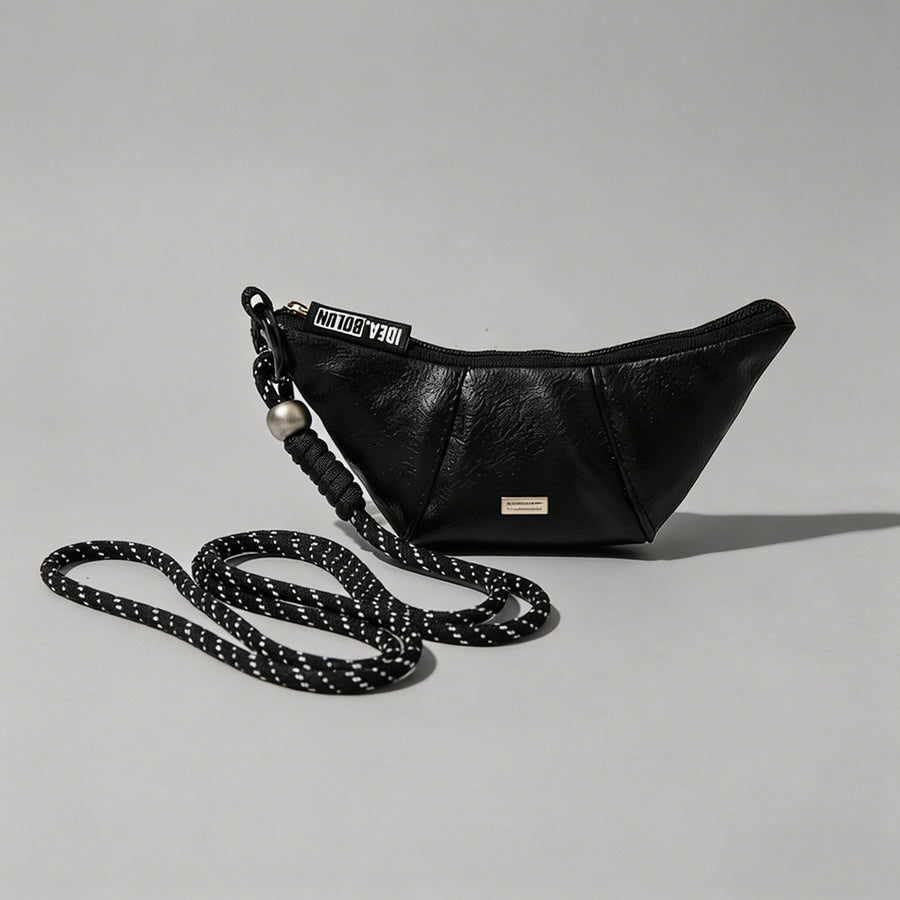 Crescent Shaped Mini Crossbody - Shopdayla Wholesale - #9778