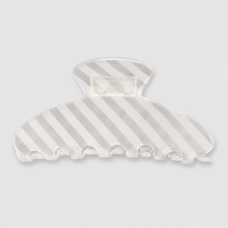 Striped Pattern Shark Clip