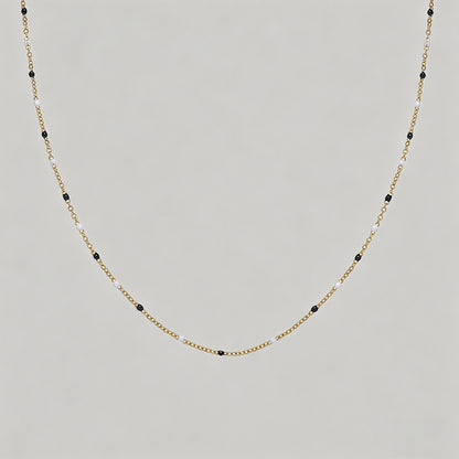 Beaded Gold Chain Choker Neckl - Shopdayla Wholesale - #9634