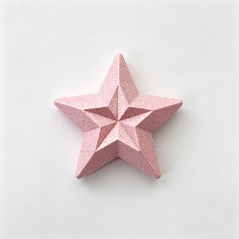 3D Diamond-Cut Heart & Star Bi - Shopdayla Wholesale - #8290