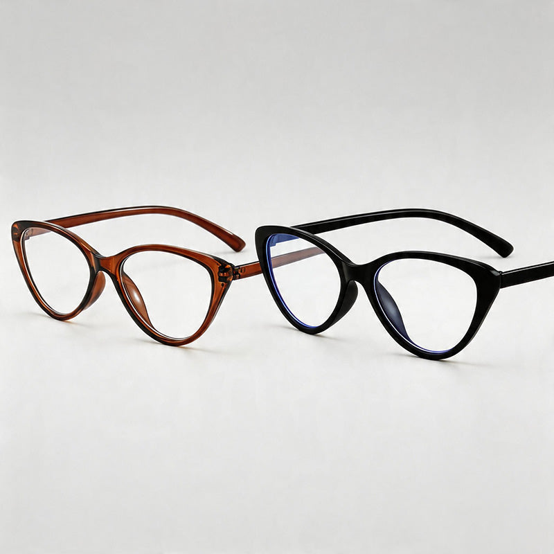 Retro Cat Eye Eyeglass Frames - Shopdayla Wholesale - #7554