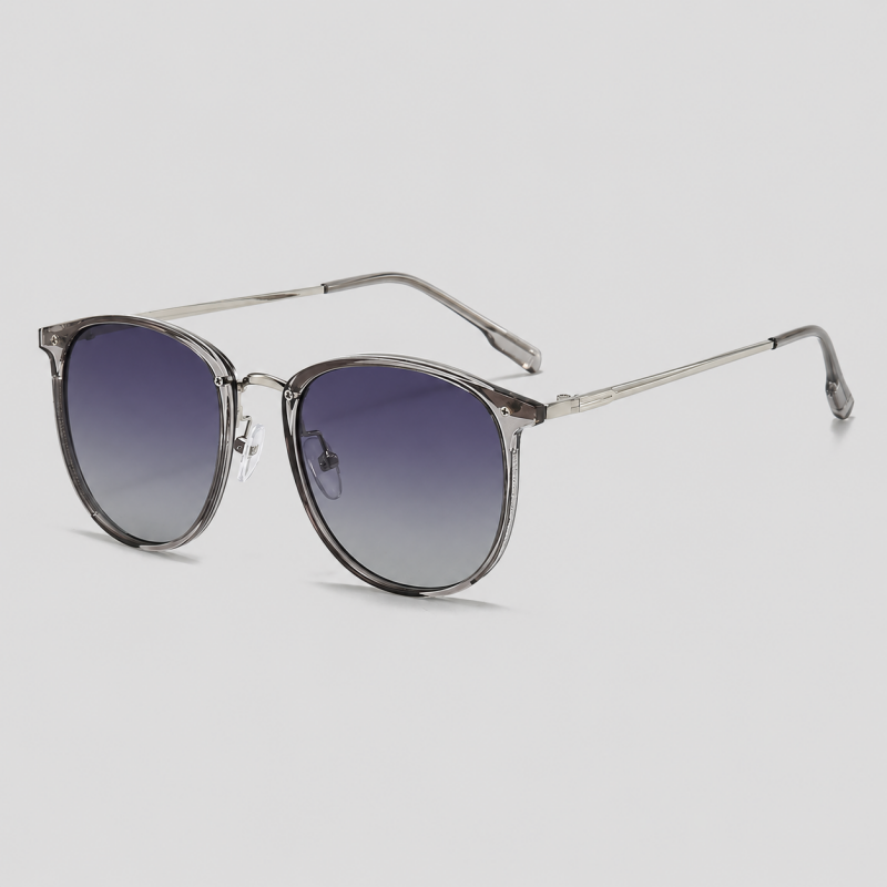 Retro Oval Metal Frame Sunglas - Shopdayla Wholesale - #8162