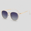 White Frame / Gray Gradient Lens / One Size