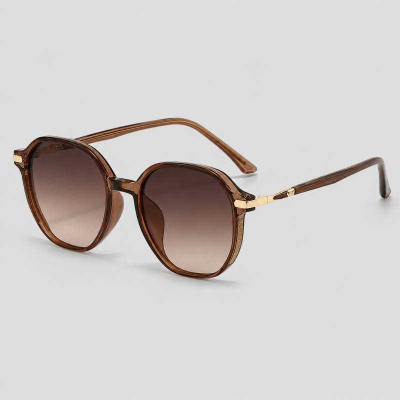 Retro Gradient Metal Frame Sun - Shopdayla Wholesale - #5250
