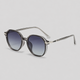 Transparent Grey Frame/Gradient Grey Lens / One Size