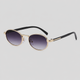 Gold Frame/Double Grey Lens / One Size