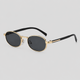 Gold Frame/Grey Lens / One Size