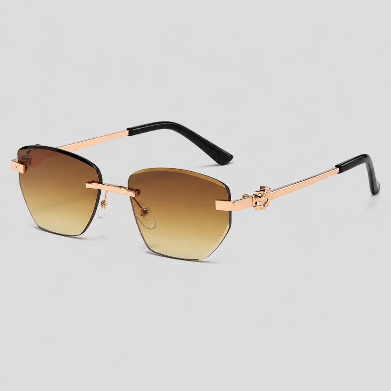 Retro Rimless Metal Frame Sung - Shopdayla Wholesale - #2418