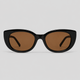 Glossy Black Frame/Brown Lens / One Size