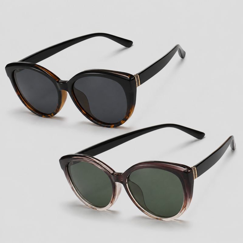 Retro Cat-Eye TR Frame Sunglas - Shopdayla Wholesale - #6530