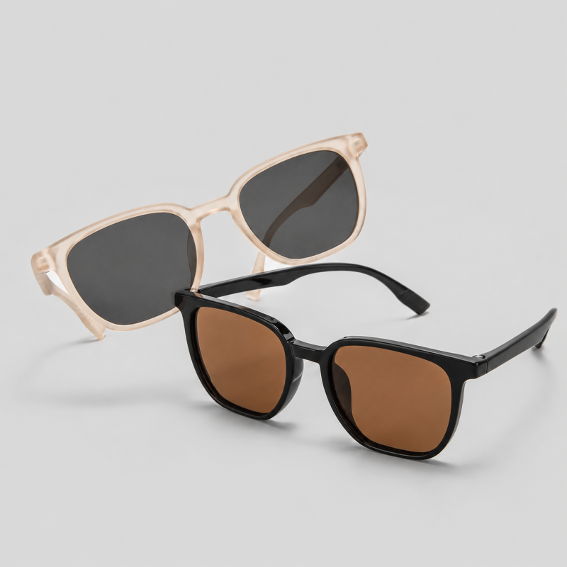 Retro Square TR Frame Sunglass - Shopdayla Wholesale - #4162
