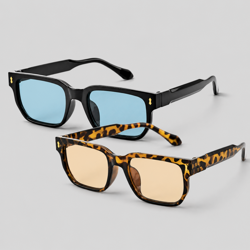 Retro Square PC Frame Sunglass - Shopdayla Wholesale - #5394