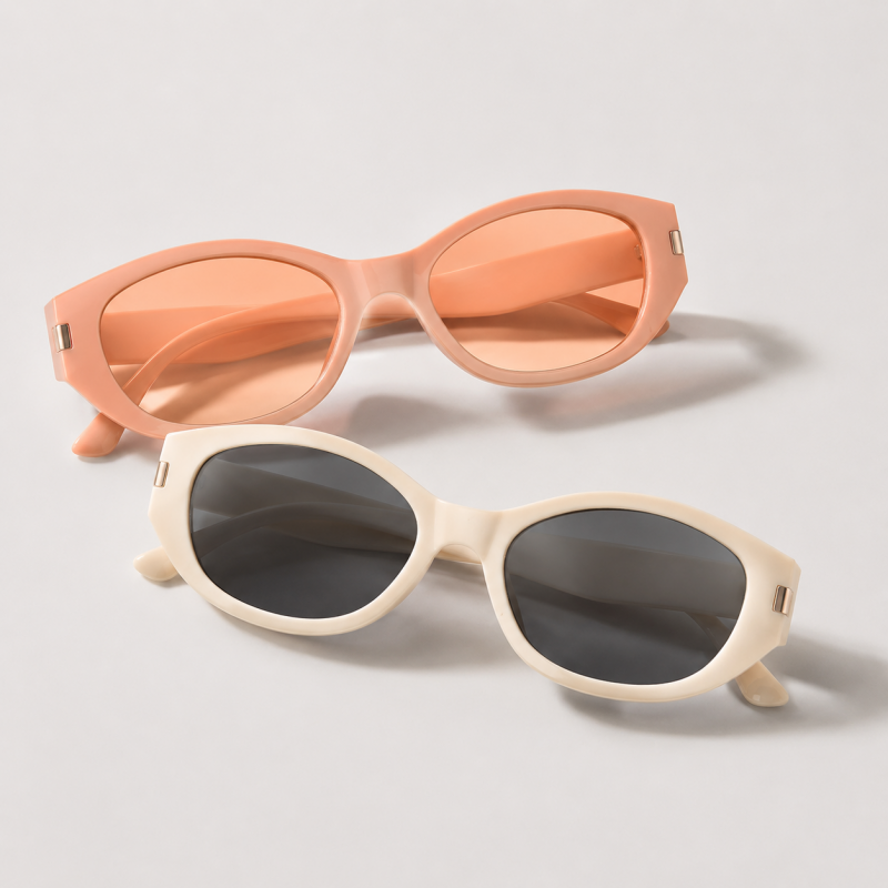 Retro Cat-Eye PC Frame Sunglas - Shopdayla Wholesale - #9282
