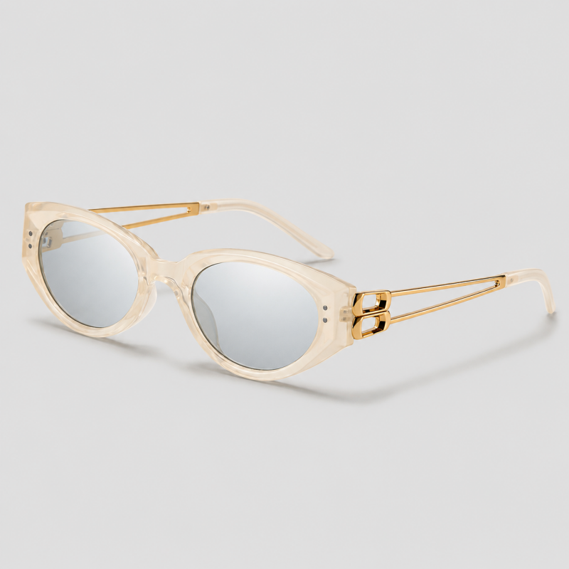 Retro Cat-Eye PC Alloy Sunglas - Shopdayla Wholesale - #4978