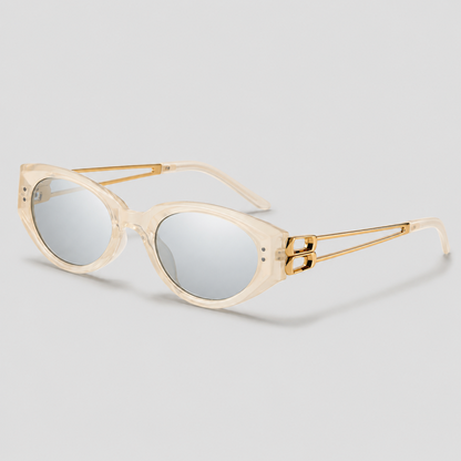 Retro Cat-Eye PC Alloy Sunglas - Shopdayla Wholesale - #4978