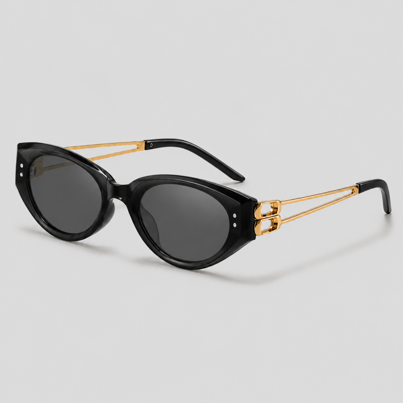 Retro Cat-Eye PC Alloy Sunglas - Shopdayla Wholesale - #6050