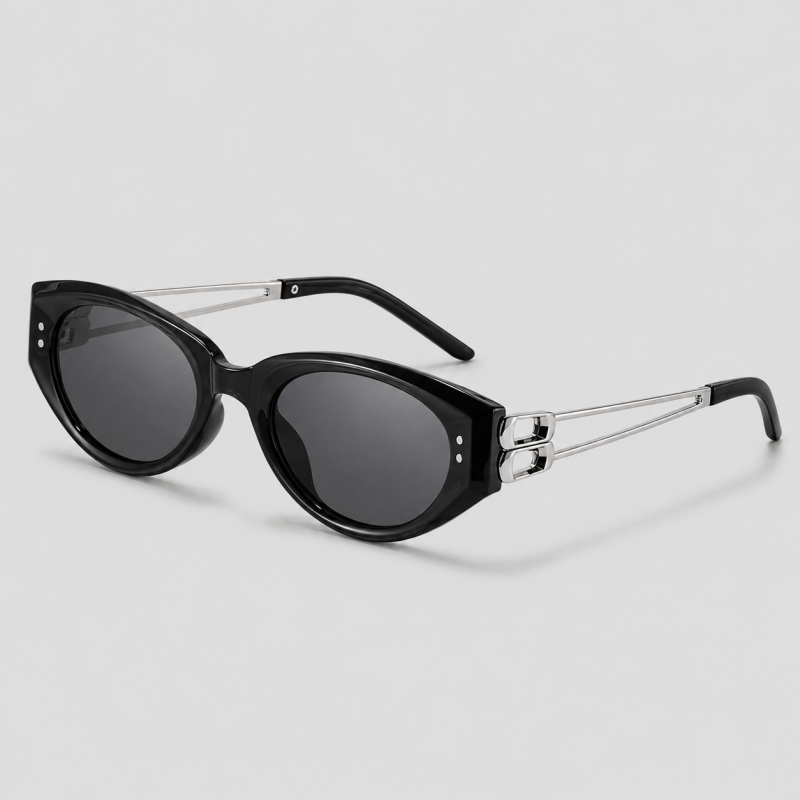 Retro Cat-Eye PC Alloy Sunglas - Shopdayla Wholesale - #9442