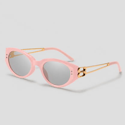 Retro Cat-Eye PC Alloy Sunglas - Shopdayla Wholesale - #1586
