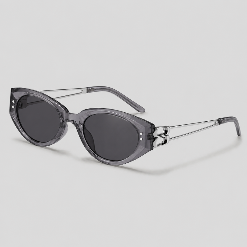 Retro Cat-Eye PC Alloy Sunglas - Shopdayla Wholesale - #4354