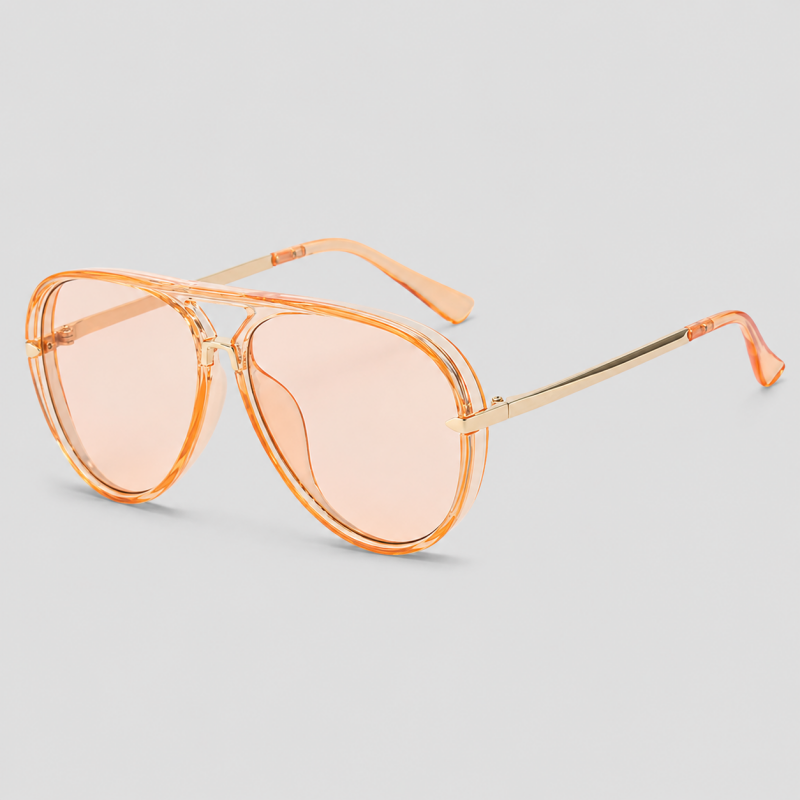 Retro Oversized Frame UV Prote - Shopdayla Wholesale - #4642