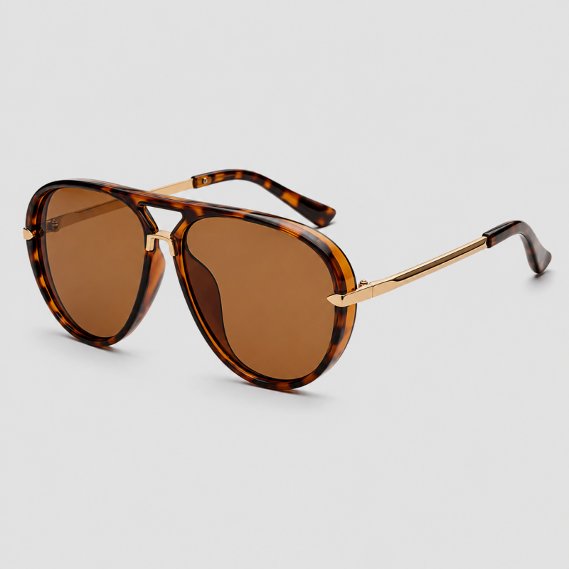 Retro Oversized Frame UV Prote - Shopdayla Wholesale - #9106