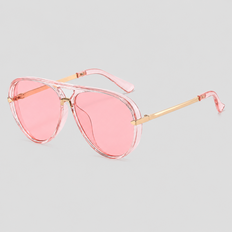 Retro Oversized Frame UV Prote - Shopdayla Wholesale - #2946
