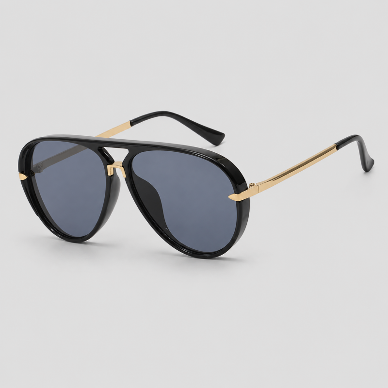 Retro Oversized Frame UV Prote - Shopdayla Wholesale - #1874