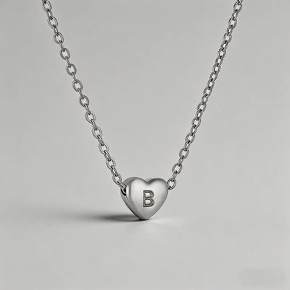 26 Letters Heart Initial Neckl - Shopdayla Wholesale - #9922