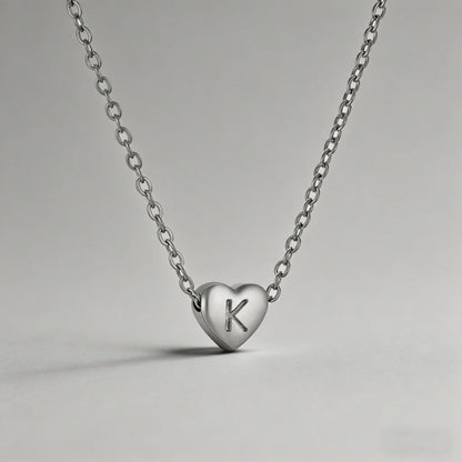 26 Letters Heart Initial Neckl - Shopdayla Wholesale - #2690