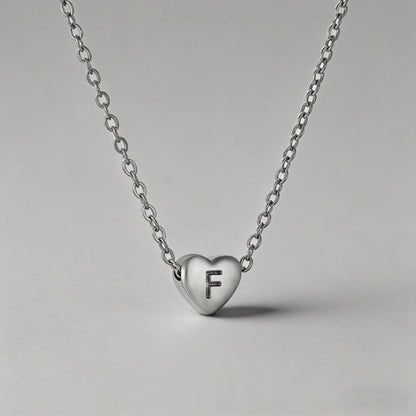 26 Letters Heart Initial Neckl - Shopdayla Wholesale - #8226