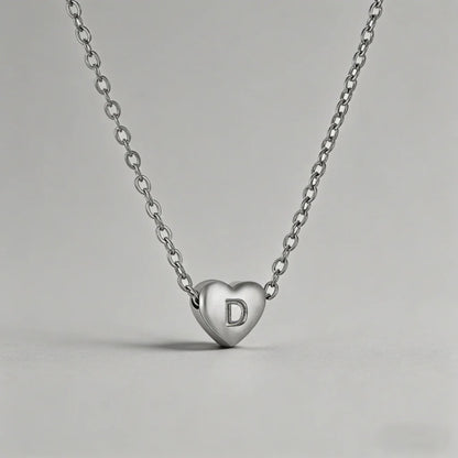 26 Letters Heart Initial Neckl - Shopdayla Wholesale - #8674