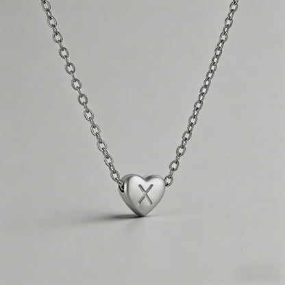 26 Letters Heart Initial Neckl - Shopdayla Wholesale - #1442