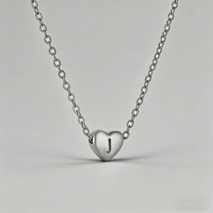 26 Letters Heart Initial Neckl - Shopdayla Wholesale - #6978