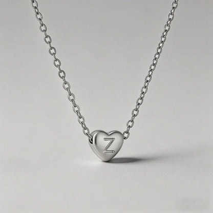 26 Letters Heart Initial Neckl - Shopdayla Wholesale - #9746