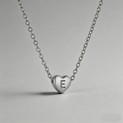 26 Letters Heart Initial Neckl - Shopdayla Wholesale - #2514