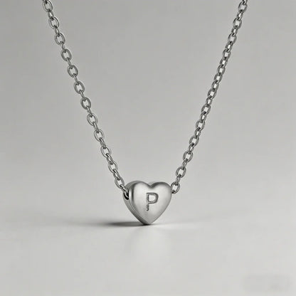 26 Letters Heart Initial Neckl - Shopdayla Wholesale - #0818