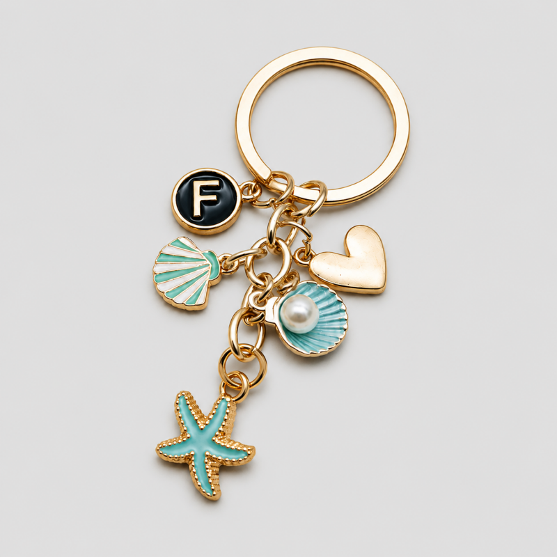 26 Letters Ocean Style Initial - Shopdayla Wholesale - #7490