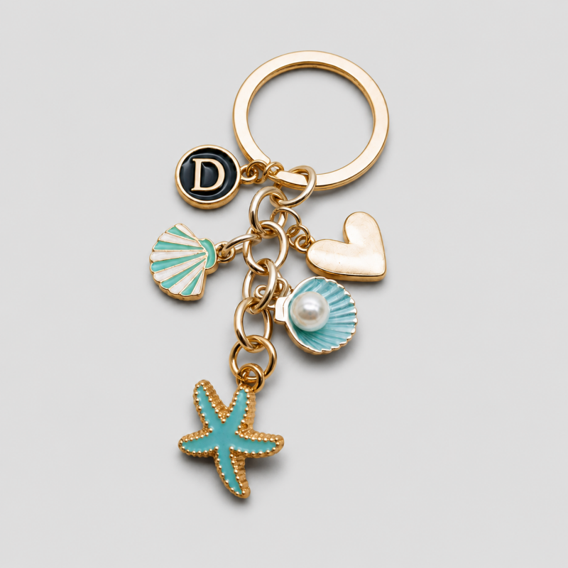 26 Letters Ocean Style Initial - Shopdayla Wholesale - #3026