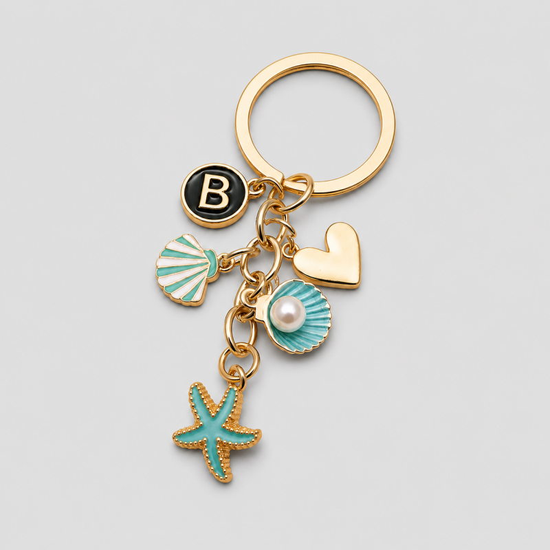 26 Letters Ocean Style Initial - Shopdayla Wholesale - #8562