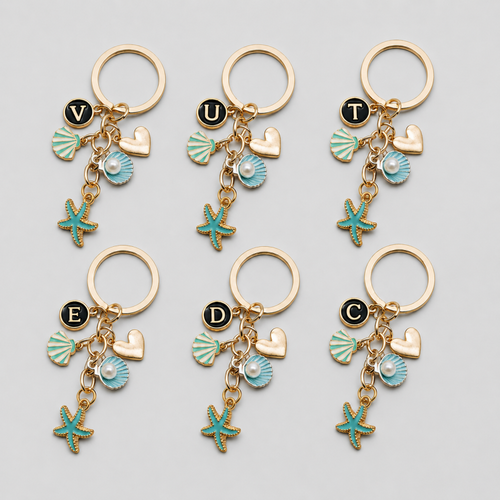 26 Letters Ocean Style Initial - Shopdayla Wholesale - #9186