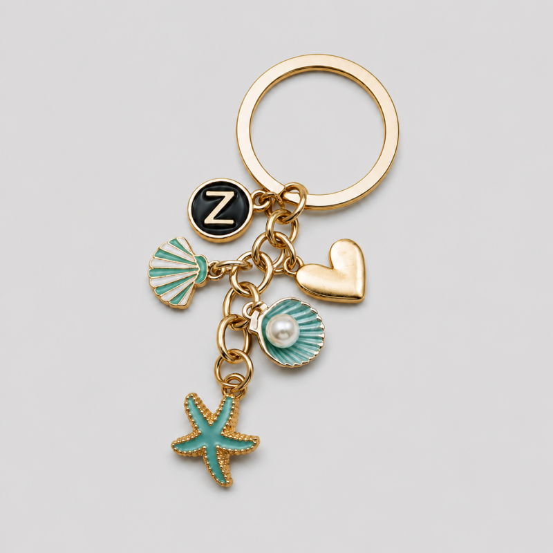 26 Letters Ocean Style Initial - Shopdayla Wholesale - #6866