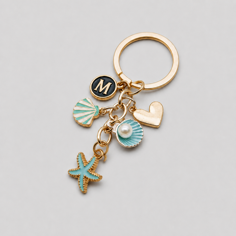 26 Letters Ocean Style Initial - Shopdayla Wholesale - #9634