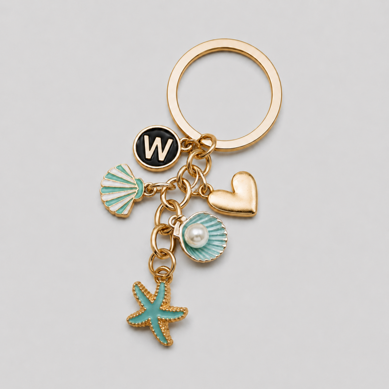 26 Letters Ocean Style Initial - Shopdayla Wholesale - #7938