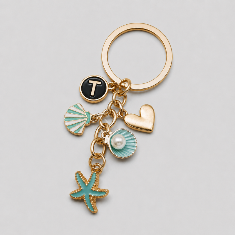 26 Letters Ocean Style Initial - Shopdayla Wholesale - #6242