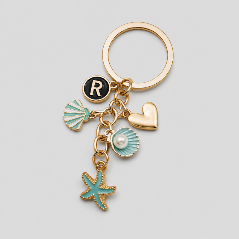 26 Letters Ocean Style Initial - Shopdayla Wholesale - #1778