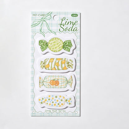 Candy Die‑Cut Sticky Note Pad