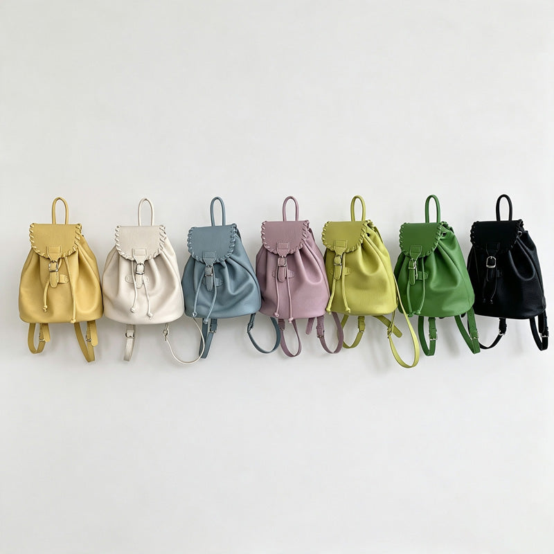 Drawstring Pocket Mini Backpack