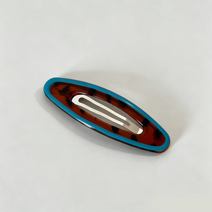 Bold Contrast Leopard Pattern Wave Daily BB Clip
